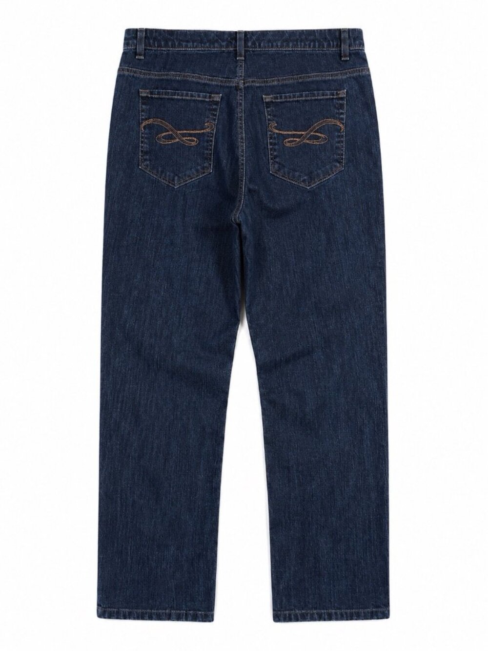 Style & Co Straight Leg Jeans Mid Rise Women Blue Size 14 Short - Picture 2 of 6